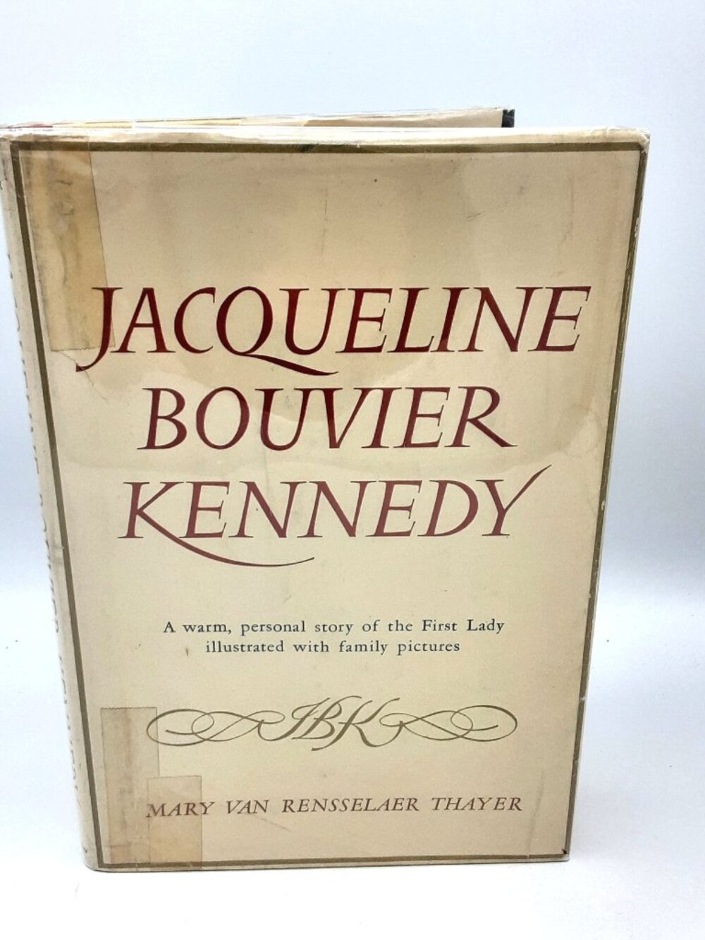 Jacqueline Bouvier Kennedy MARY VAN RENSSELAER THAYER 1961 HBDJ First Ed BONUS